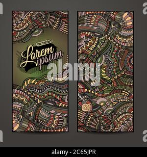 Abstrakt Vektor dekorative ethnische ornamentalen Hintergrund Stock Vektor