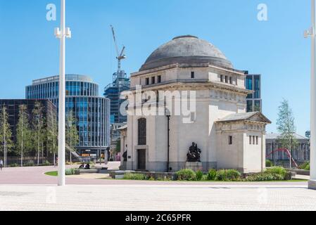 Baskerville House and Hall of Memory in Centenary Square, Birmingham City Centre, UK Stockfoto