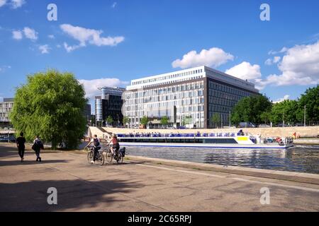 Das Haus der Bundespressekonferenz in Berlin Stockfoto