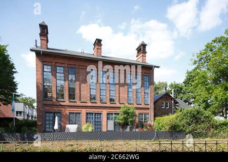 Industriedenkmal Nordwolle, Delmenhorst, Niedersachsen, Deutschland, Europa Stockfoto