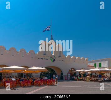 Markthalle von Kos, Kos-Stadt, Griechenland, Europa Stockfoto