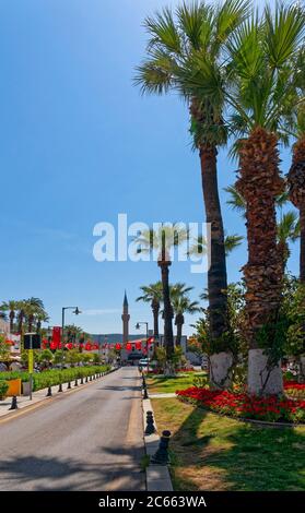 Stadtzentrum von Bodrum, Mugla, Türkei Stockfoto