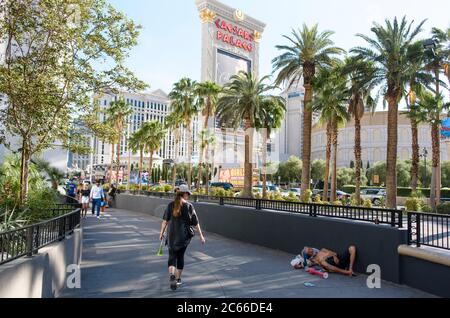 Entdecken Sie Las Vegas, Nevada, USA Stockfoto