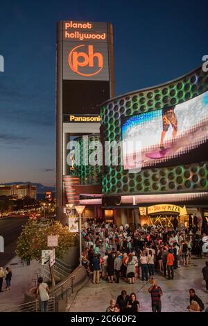 In den Straßen von Las Vegas, Nevada, USA Stockfoto