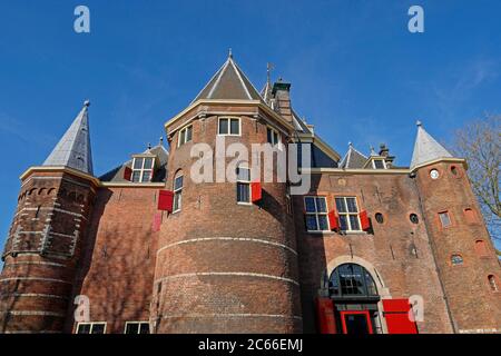 De Waag, ehemaliges Wiegerhaus, Nieuwmarkt, Amsterdam, Nordholland, Niederlande Stockfoto