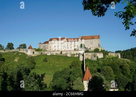 Deutschland, Bayern, Oberbayern, Altötting (Kreis), Burghausen, längste Burg der Welt, inneres baley Stockfoto