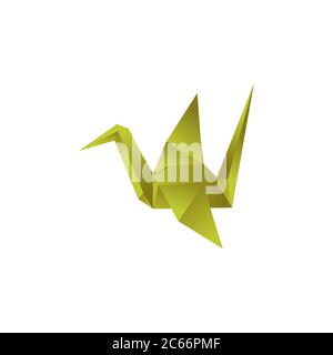 origami bunte Vektor Design Vorlage Illustration Stock Vektor