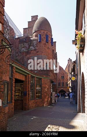 Paula Becker Modersohn Haus, Böttcherstraße, Bremen, Deutschland Stockfoto