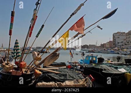 Anzio , Rom Italien: Hafen, Fischerhafen. © Andrea Sabbadini Stockfoto