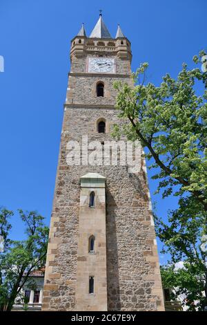 St. Stephen Tower (Turnul St. Stefan), Baia Mare, Nagybánya, Maramures Region, Rumänien, Szent István-torony Stockfoto