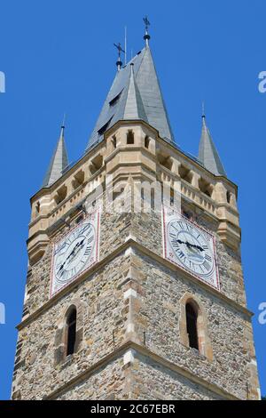 St. Stephen Tower (Turnul St. Stefan), Baia Mare, Nagybánya, Maramures Region, Rumänien, Szent István-torony Stockfoto