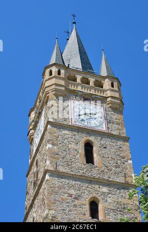 St. Stephen Tower (Turnul St. Stefan), Baia Mare, Nagybánya, Maramures Region, Rumänien, Szent István-torony Stockfoto