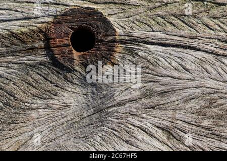Holzbohlen Stockfoto