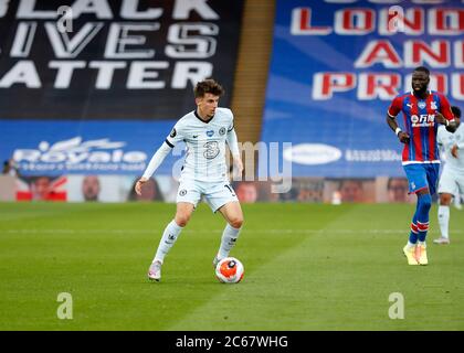 Selhurst Park, London, Großbritannien. Juli 2020. English Premier League Football, Crystal Palace versus Chelsea; Mason Mount of Chelsea Kredit: Action Plus Sports/Alamy Live News Stockfoto