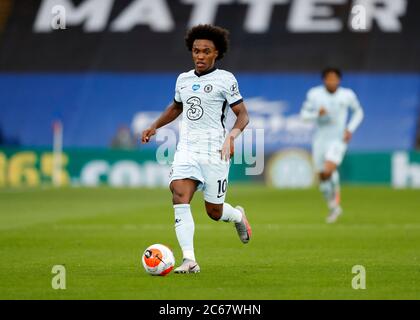 Selhurst Park, London, Großbritannien. Juli 2020. English Premier League Football, Crystal Palace versus Chelsea; Willian of Chelsea Kredit: Action Plus Sports/Alamy Live News Stockfoto