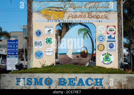 Pismo Beach, Kalifornien, USA Stockfoto