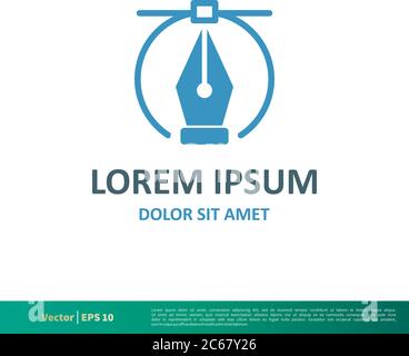 Vektor-Tool Symbol Logo Vorlage Illustration Design. Editierbarer Vektor EPS 10. Stock Vektor