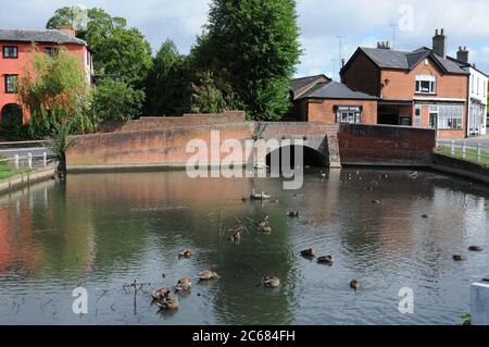 Brücke, Finchingfield, Essex Stockfoto