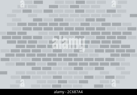 Graue Ziegelwand Stock Vektor