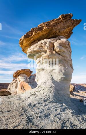 Ansicht der Hoodoo Formation am Stud Horse Point, Utah, USA Stockfoto