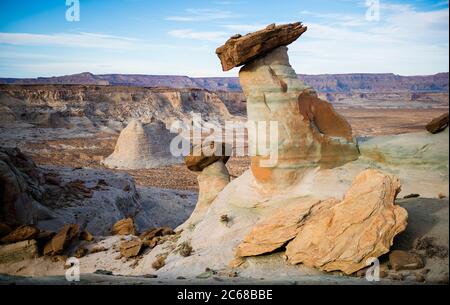 Hoodoo Formation im Stud Horse Point, Utah, USA Stockfoto