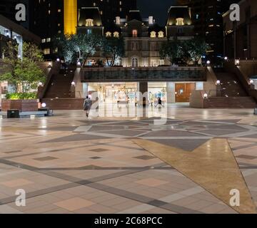 Yebisu Garden Place bei Nacht, Ebisu, Tokio, Japan Stockfoto