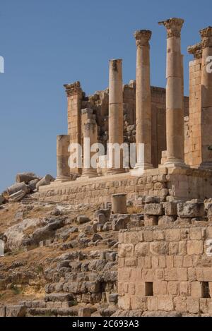 Asien, Naher Osten, Jordanien, Jerash Archeological City Stockfoto