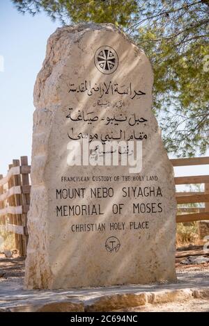 Asien, Naher Osten, Jordanien, Mount Nebo Stockfoto