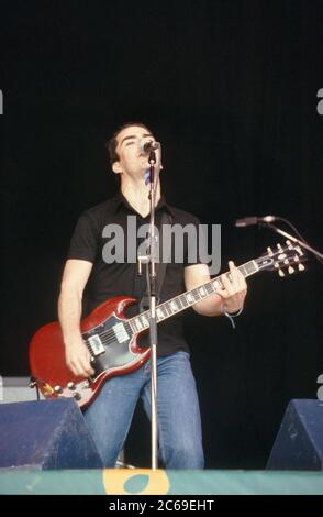 Sterophonics beim Glastonbury Festival 1998, Worthy Farm , Pilton, Somerset, England, Vereinigtes Königreich. Stockfoto