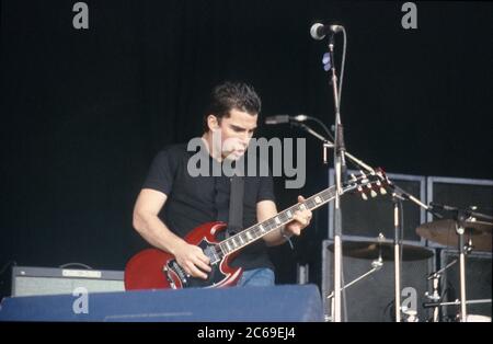 Sterophonics beim Glastonbury Festival 1998, Worthy Farm , Pilton, Somerset, England, Vereinigtes Königreich. Stockfoto