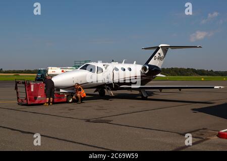 Cessna 510 Citation Mustang G-RNER Stockfoto