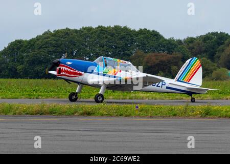 De Havilland (Kanada) DHC-1 Chipmunk 22A G-AOP Stockfoto