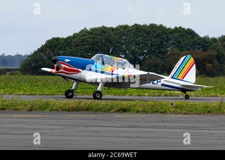 De Havilland (Kanada) DHC-1 Chipmunk 22A G-AOP Stockfoto