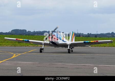 De Havilland (Kanada) DHC-1 Chipmunk 22A G-AOP Stockfoto