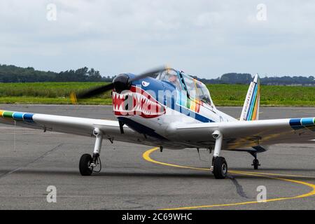 De Havilland (Kanada) DHC-1 Chipmunk 22A G-AOP Stockfoto