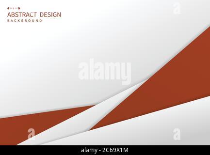 Abstrakt Luxus orange Premium-Vorlage Design Hintergrund. Dekorieren für Anzeige, Poster, Kunstwerk, Präsentation. Illustration Vektor eps10 Stock Vektor