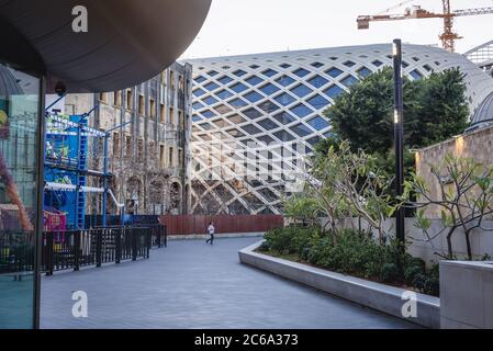 Baustelle des Kaufhauses North Souks, entworfen von Zaha Hadid, im Einkaufsviertel Beirut Souks in Beirut, Libanon Stockfoto