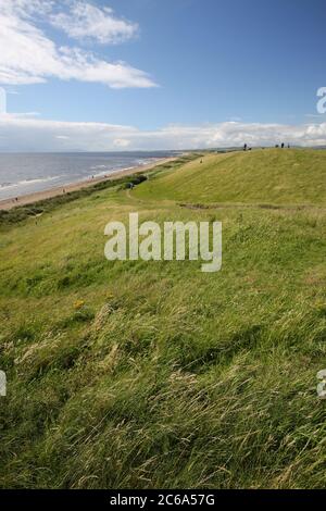 Schottland, Irvine, 07. Juli 2020 Der Strandpark Credit : Alister Firth Stockfoto