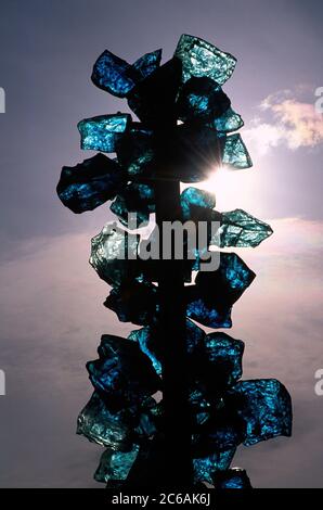 Crystal Towers, Chihuly Bridge of Glass, Tacoma, Washington Stockfoto