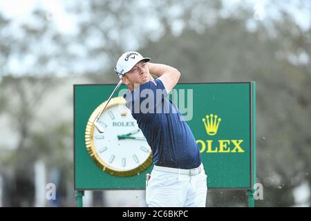 Talor Gooch im Wettbewerb während der Arnold Palmer Invitational Final Round 2020 im Bay Hill Club in Orlando Florida am 8. März 2020. Bildnachweis: März Stockfoto