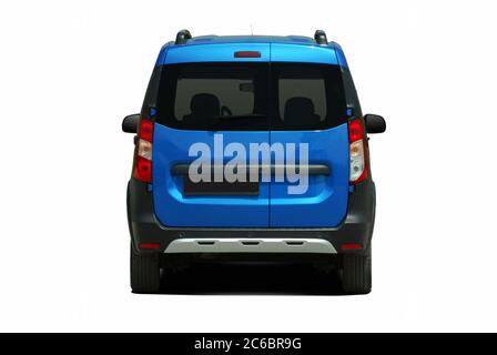 Kombi, großer Kombi isoliert auf weiß Stockfoto