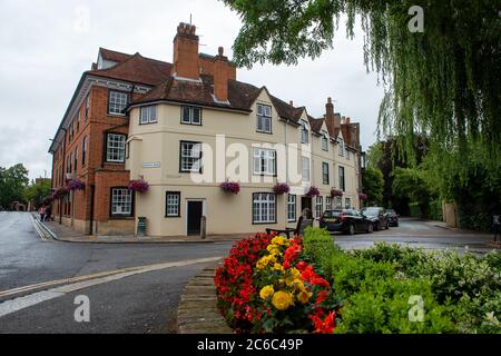 Eton, Windsor, Berkshire, Großbritannien. Juli 2020. Ruhige Straßen um das Eton College während der Coronavirus-Sperre. Quelle: Maureen McLean/Alamy Stockfoto