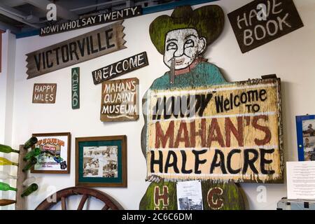 Route 66 Museum, Victorville, Kalifornien, USA Stockfoto