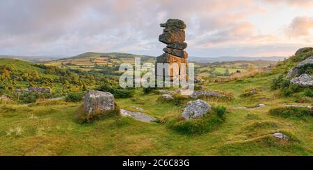 Bowermans Nose, Dartmoor, Devon, großbritannien Stockfoto