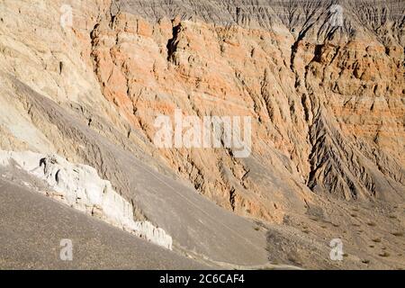 Ubehebe Krater in Death Valley Nationalpark, Kalifornien, USA, Nordamerika Stockfoto