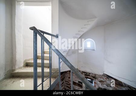 ID Leuchtturm auf der Insel Orrengrung, Loviisa, Finnland Stockfoto