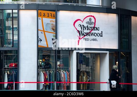 Vivienne Westwood Red Label Shop in Harajuku. Tokio, Japan. Stockfoto