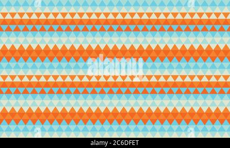 Abstrakter Hintergrund von bunten Dreiecken. Geometrisches Dreieck Nahtloses Muster. Mosaik Aus Dreieck-Form Erstellt. Stockfoto