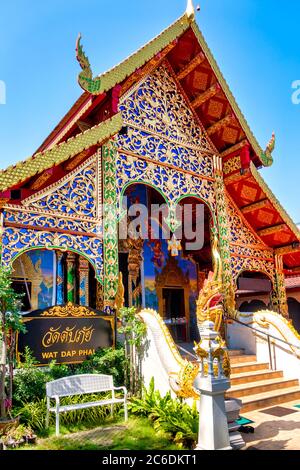 Wat Dap Phai, Chiang Mai, Thailand Stockfoto