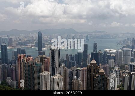 Ein paar Tage in Hongkong Stockfoto